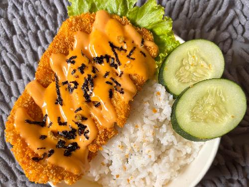 Rice Bowl Chicken Katsu Mentai - GoFood