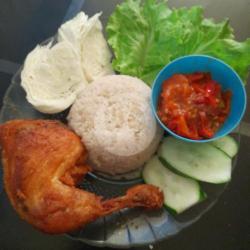 Paket Ayam Penyet Super Lengkap