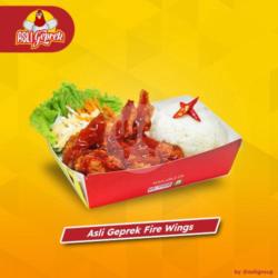 Special Asli Geprek Fire Wings