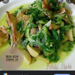 Jengkol Ikan Asin Peda Cabe Rawit Nasi