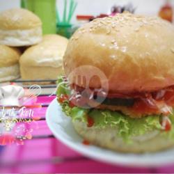 Burger Ayam Crunchy