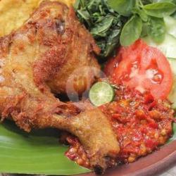 Penyetan Ayam Klenger Dada/paha (pedes/sedang)