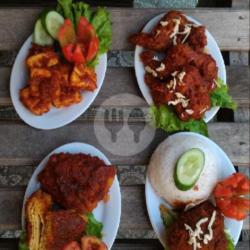 Telor Krispy Pedas, Tempe Krispy Pedas Dan Tahu Pedas