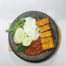 Lalapan Tempe Goreng