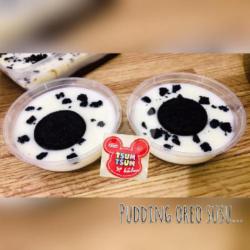 Pudding Susu Oreo