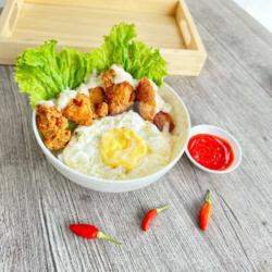 Chicken Karaage Nanban With Rice   Egg