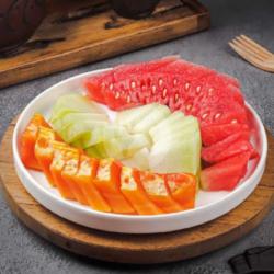 Buah Potong  (semangka, Pepaya, Melon)