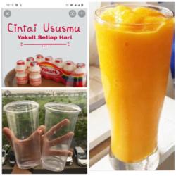 Juice Mangga Kueni Mix Yakult Cup 22