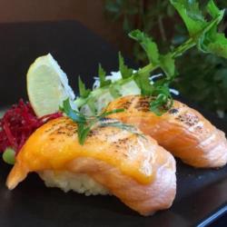 Sushi Nigiri Salmon Mentai