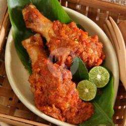 Paket 2 Nasi Ayam Saos Balado