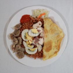 Mie Goreng   Telur Dadar   Bakso