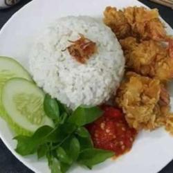 Nasi Udang Goreng Tepung