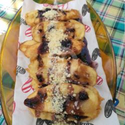 Pisang Goreng Blueberry