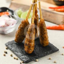 Sate Buntel Asap Ayam Manis