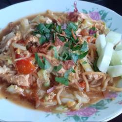 Bakmi Goreng Nyemek Campur  Ati Ampela  Kerupuk