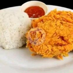 Nasi Ayam Chiken Saos Tomat