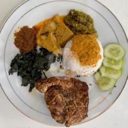 Nasi Rames Paru Goreng