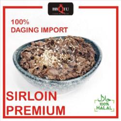 Sirloin Premium Rice Box Free Ice Tea