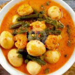 Gulai Ebi Kacang Panjang Telur Puyuh