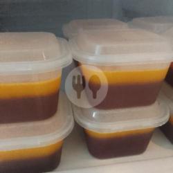 Pudding Susu Coklat Mangga