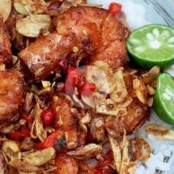 Udang Goreng Bawang Sambel Embe