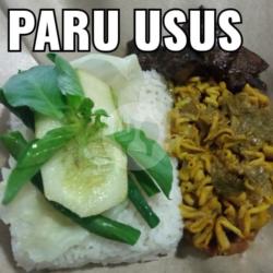 Nasi Paru   Usus Free Es Teh