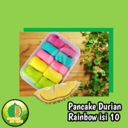 Pancake Durian Rainbow Isi 10