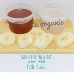 Puding Pisang Coklat