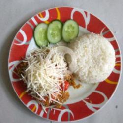 Paket  Nasi Ayam Geprek Keju