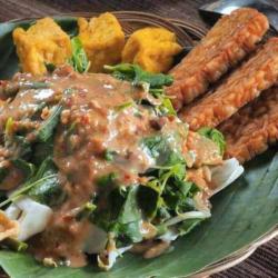 Paket Pecel Tahu   Tempe Bonus Krupuk Gendar