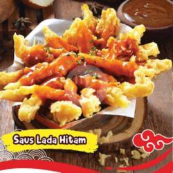 Kentang Kriwil Lada Hitam