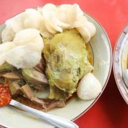 Lontong Opor Ayam   Tahu/tempe