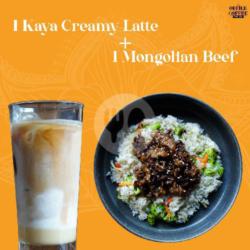 Mongolian Beef   Ice Latte