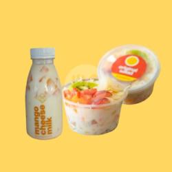 Salad Original Medium   Manggo Cheese Milk