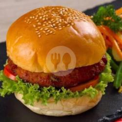 Burger Crispy   Telur