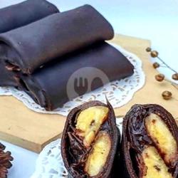 Dadar Gulung Pisang Coklat