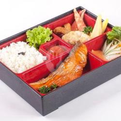 Salmon Teriyaki Bento