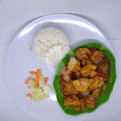 Paket Udang Asam Manis