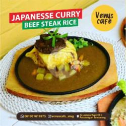 Beef Steak Rice Curry Teh