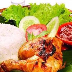 Ayam Bakar   Nasi