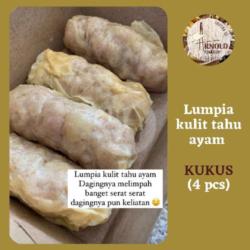 Lumpia Kulit Tahu Ayam (kukus)