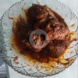 Nasi   Rendang Ampela Hati Ayam