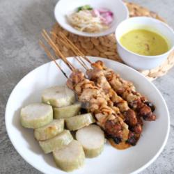 Sate Blora  Lontong