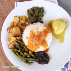 Nasi Padang Telur Gulai