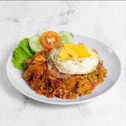 Indomie Ayam Geprek Telur Sambal Matah