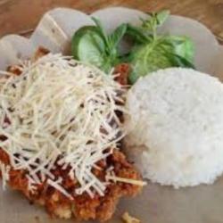 Paket Ayam Geprek Tabur Keju