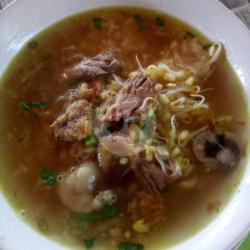 Nasi Soto Sapi Khas Bu Yani