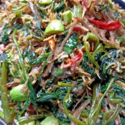 Cah Kangkung Pete Teri