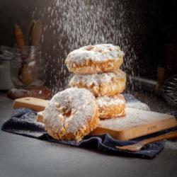 Icing Sugar Crispy Donut