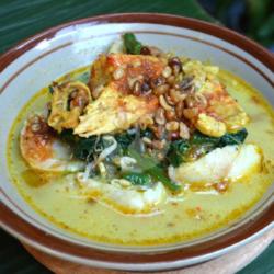 Tipat Kuah Ayam Sayur